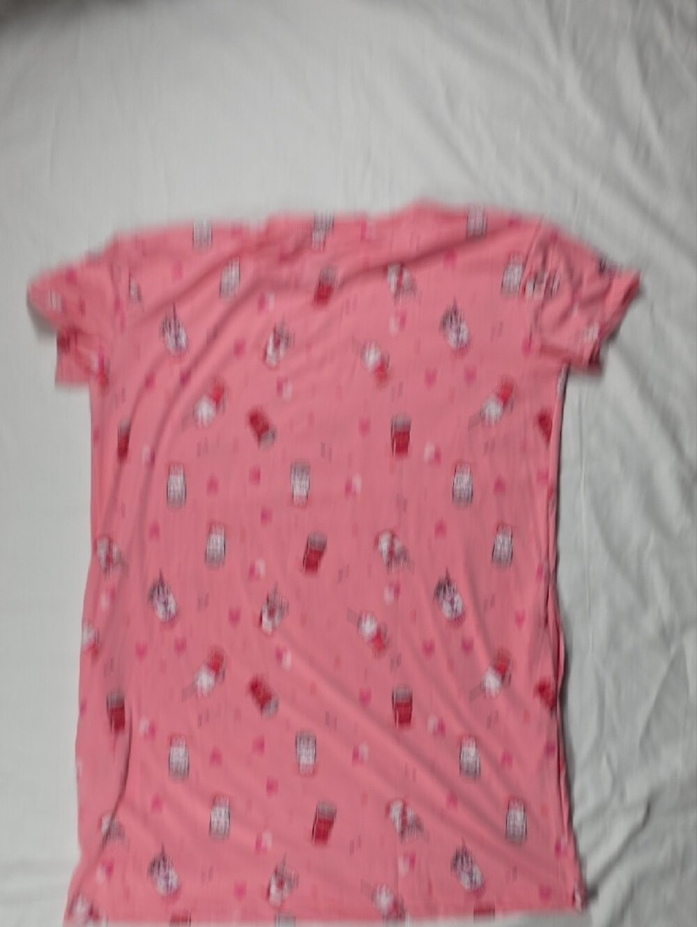 Joyspun Women's Dreamy Soft Collection Sleepshirt with Short Sleeves - Picture 2 of 3